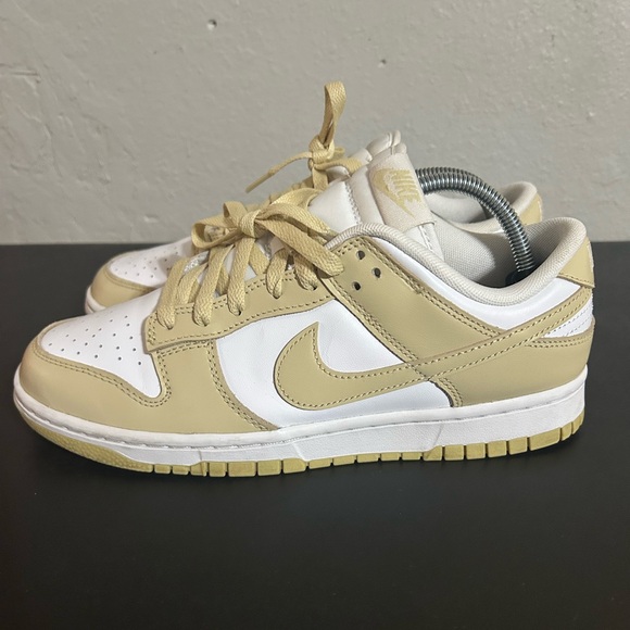 Nike dunk low retro BTTYS #DVO833–100 colors, tan and white size 8.5men’s - Picture 3 of 7